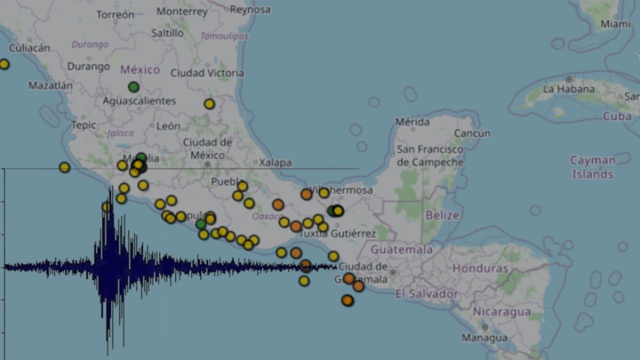 Dos sismos de 4.1 sacuden Oaxaca en la madrugada; otros temblores registrados HOY 15 de agosto en México