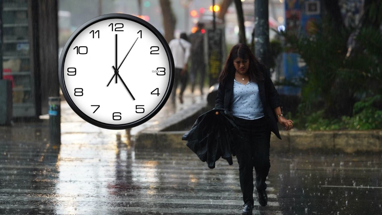 ¿Vas a salir? A esta HORA inicia el diluvio en CDMX y Edomex HOY, sábado 30 de agosto
