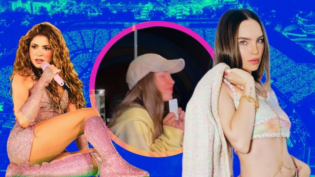Este fue el lujoso regalo que Shakira le hizo a Belinda antes de cantar juntas en el Estadio GNP: "La reina que eres" | VIDEO