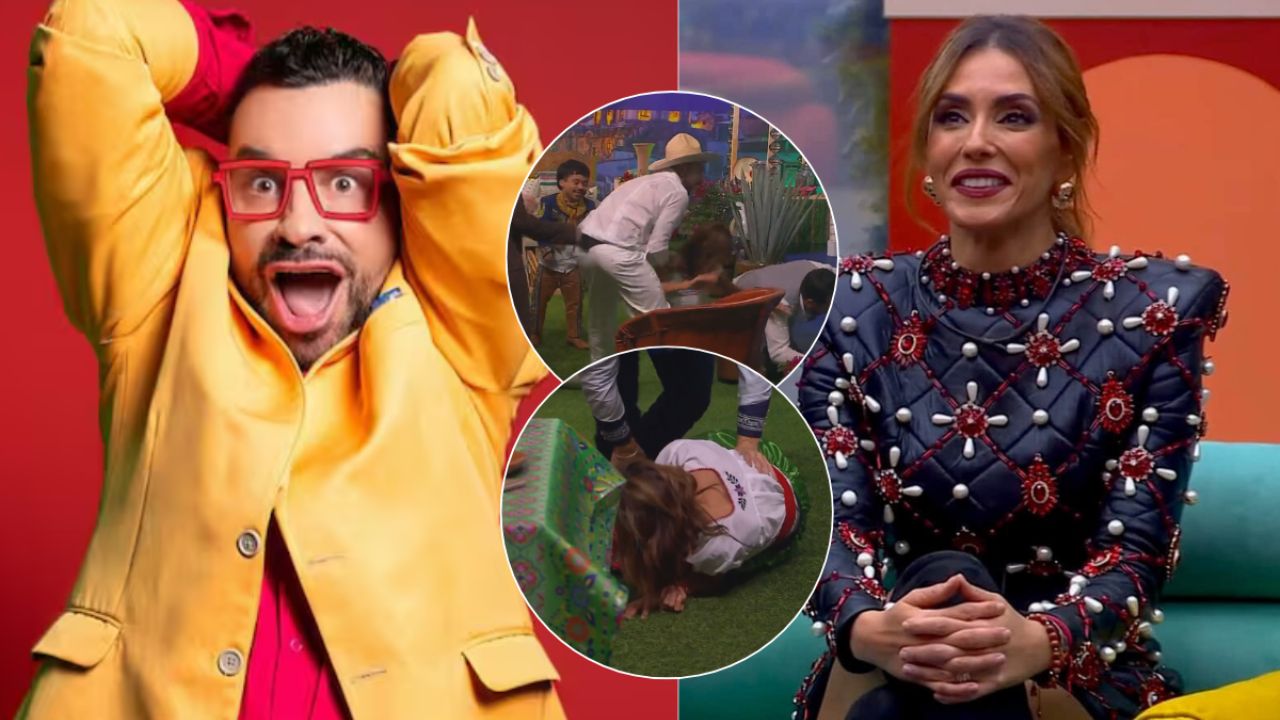 Funan a Shiky por empujar a Mar Contreras en plena fiesta mexicana en LCDLF México | Video