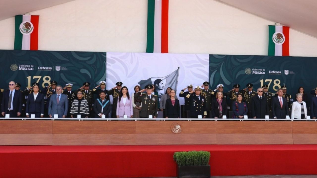 Rosa Icela Rodríguez acompaña a Claudia Sheinbaum en la conmemoración del 178º aniversario de la Gesta Heroica de los Niños Héroes